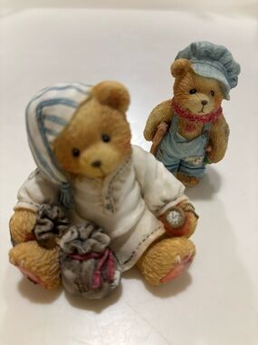 Enesco Cherished Teddies “Christmas Carol” Pair
